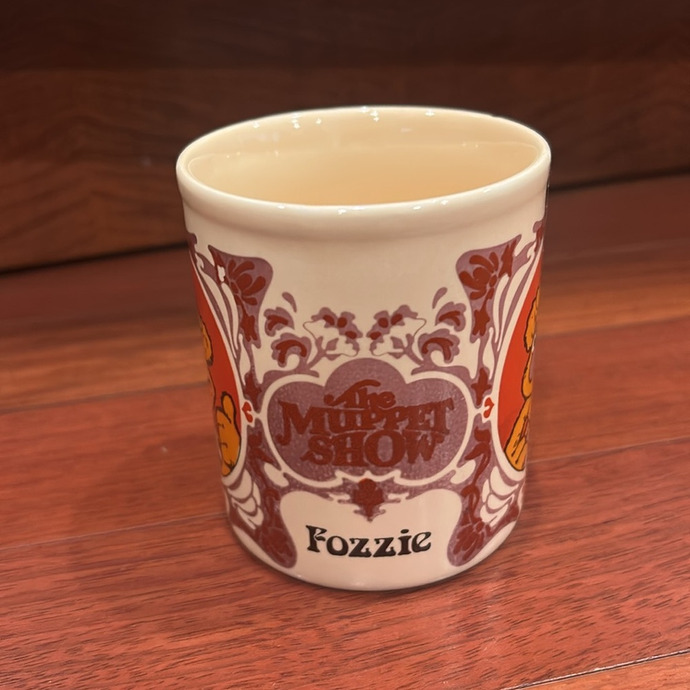 Fozzie bear muppets Vintage Cream and Red Mug with Bear Design - Picture 2 of 8
